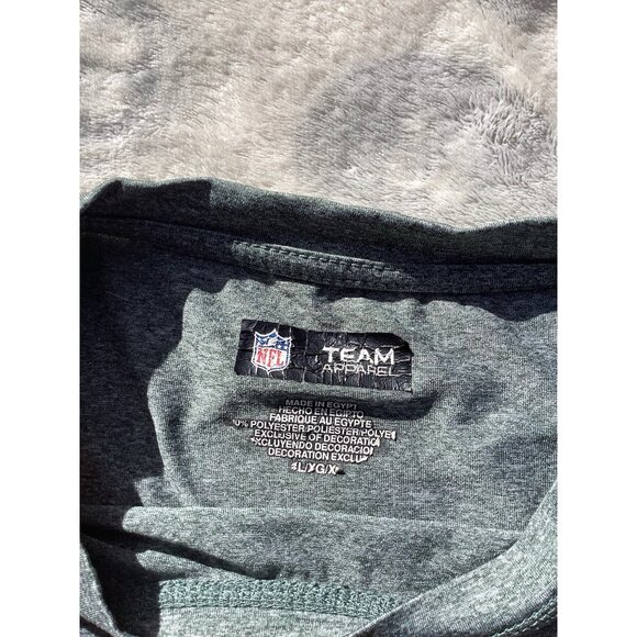 NFL Green Bay Packers Men's Short Sleeve Performance T-Shirt in Grey Large - Picture 3 of 4